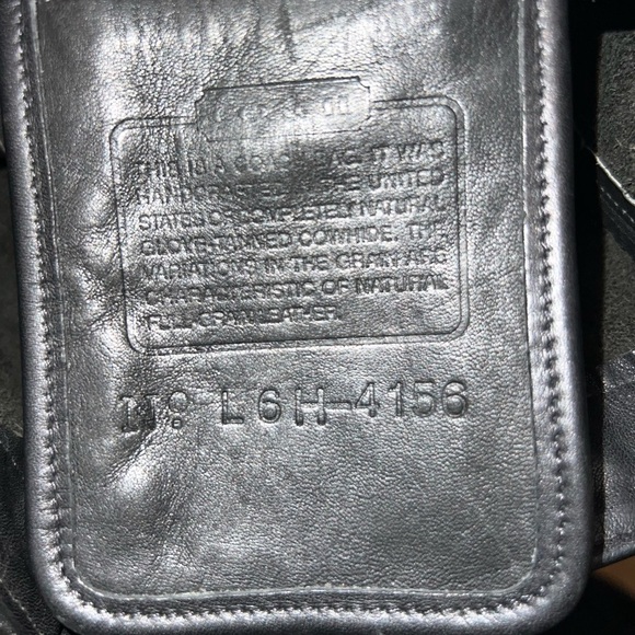 🇺🇸 Vintage Old COACH 4156 Crossbody Bucket Bag/Shoulder Bag Black Leather - Picture 5 of 8